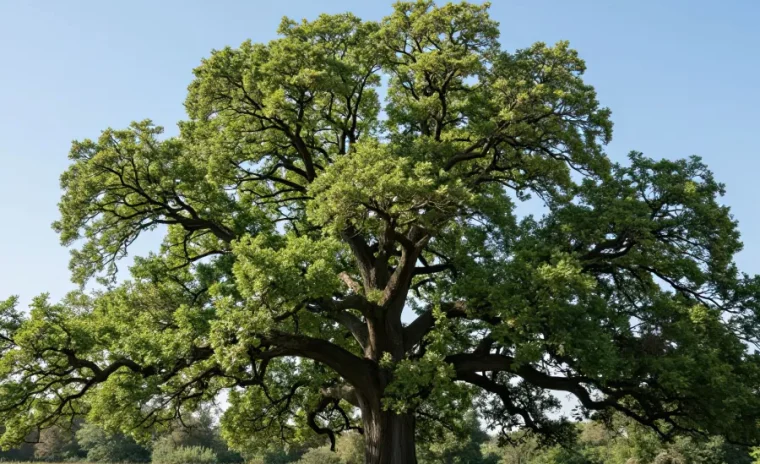 bur oak tree